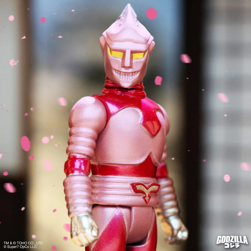 Godzilla vs. Megalon - ReAction - Jet Jaguar (Cherry Blossom Festival) - Action & Toy Figures -  Super7