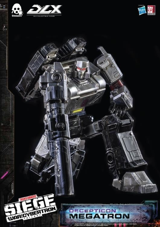 Transformers: War for Cybertron Trilogy DLX Scale Collectible Series Decepticon Megatron Action Figure (Reissue) - Action figure -  ThreeZero