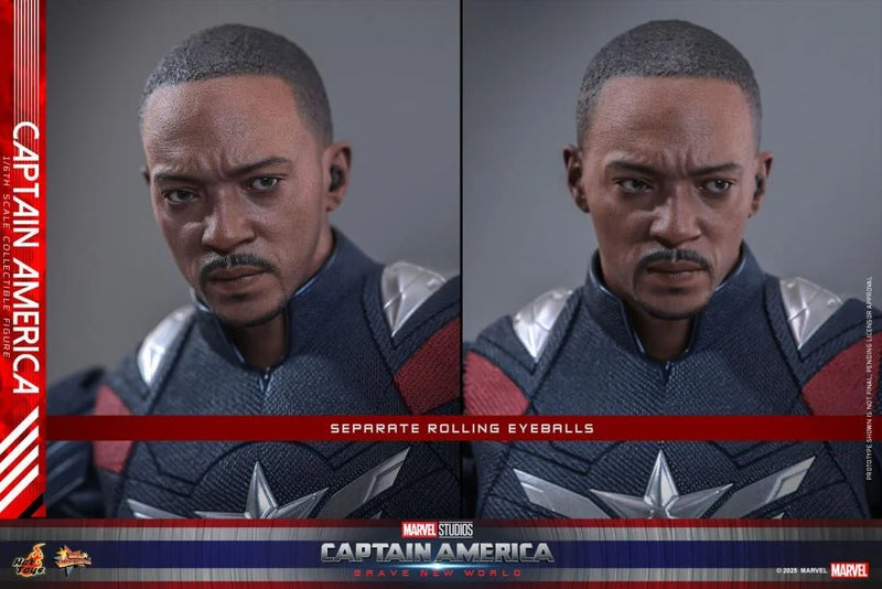 Captain America: Brave New World - Captain America 1/6th Scale Collectible Figure - MMS779 - Collectables > Action Figures > toys -  Hot Toys