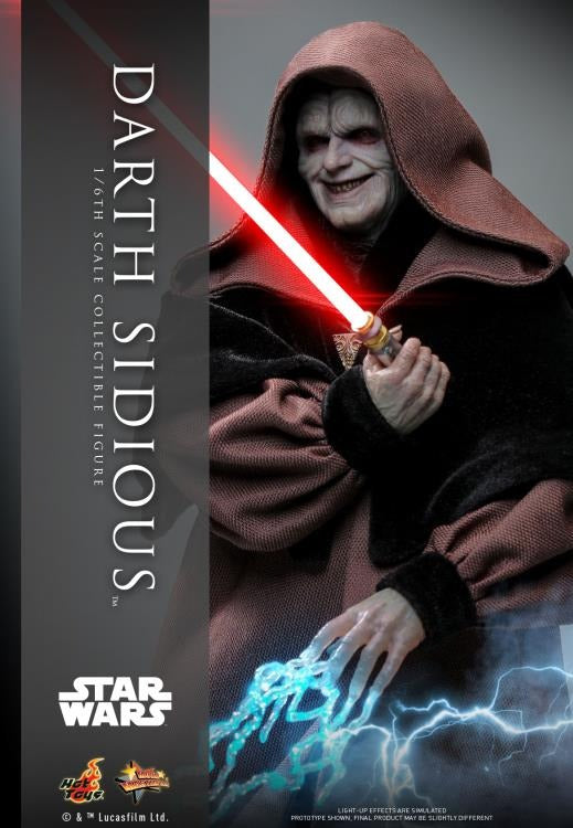Star Wars: Revenge of the Sith - Darth Sidious 1/6th Scale Collectible Figure - MMS745 - Collectables > Action Figures > toys -  Hot Toys
