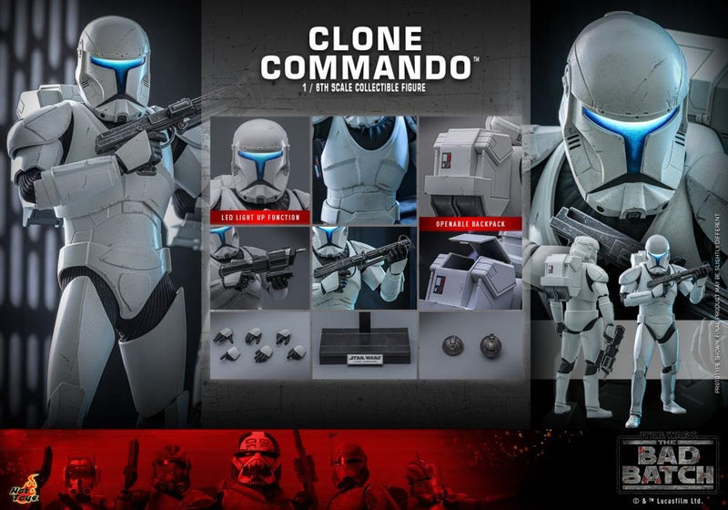 Star Wars: The Bad Batch - Clone Commando 1/6th Scale Collectible Figure - TMS131 - Collectables > Action Figures > toys -  Hot Toys