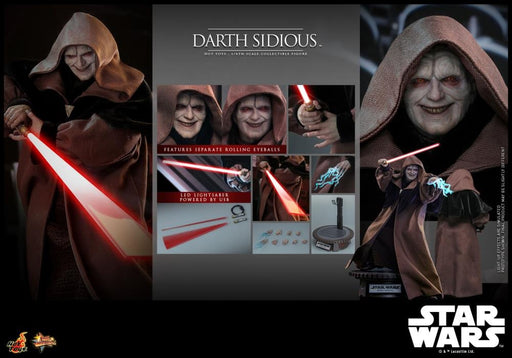Star Wars: Revenge of the Sith - Darth Sidious 1/6th Scale Collectible Figure - MMS745 - Collectables > Action Figures > toys -  Hot Toys
