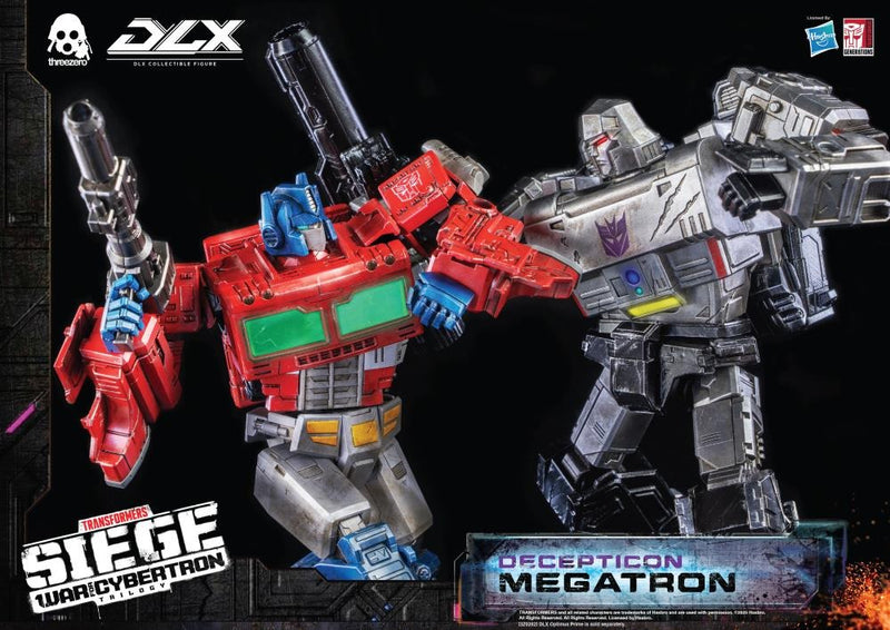 Transformers: War for Cybertron Trilogy DLX Scale Collectible Series Decepticon Megatron Action Figure (Reissue) - Action figure -  ThreeZero