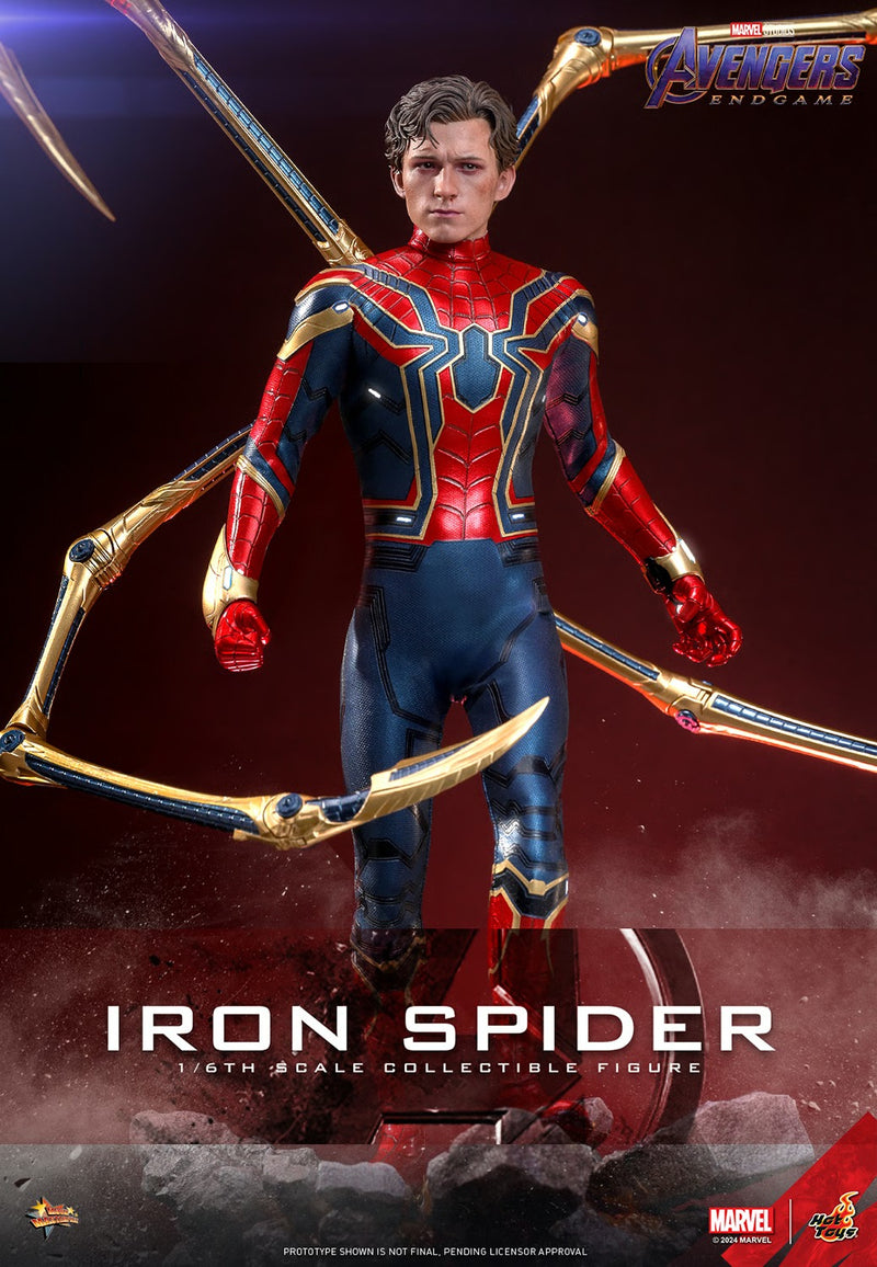 Avengers: Endgame - Iron Spider 1/6th Scale Collectible Figure - MMS761 - Collectables > Action Figures > toys -  Hot Toys