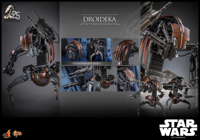 Star Wars: The Phantom Menace - Droideka 1/6th Scale Collectible Figure - MMS755 - Collectables > Action Figures > toys -  Hot Toys