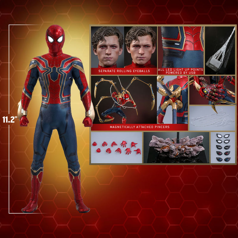 Avengers: Endgame - Iron Spider 1/6th Scale Collectible Figure - MMS761 - Collectables > Action Figures > toys -  Hot Toys