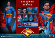 Superman (2025) - Superman & Krypto 1/6th Scale Collectible Figure Set - MMS812 - Collectables > Action Figures > toys -  Hot Toys