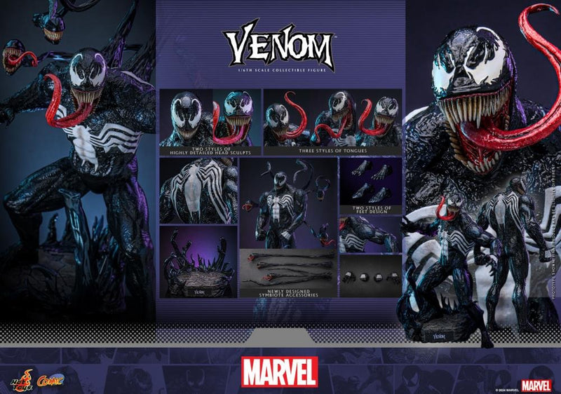 Marvel Comics - Venom 1/6th Scale Collectible Figure - CMS023 - Collectables > Action Figures > toys -  Hot Toys