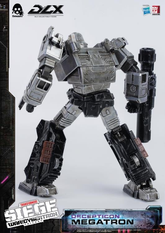 Transformers: War for Cybertron Trilogy DLX Scale Collectible Series Decepticon Megatron Action Figure (Reissue) - Action figure -  ThreeZero