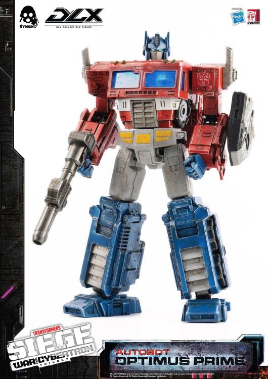 Transformers: War for Cybertron Trilogy DLX Scale Collectible Series Autobot Optimus Prime Action Figure (Reissue) - Action figure -  ThreeZero