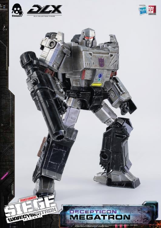 Transformers: War for Cybertron Trilogy DLX Scale Collectible Series Decepticon Megatron Action Figure (Reissue) - Action figure -  ThreeZero