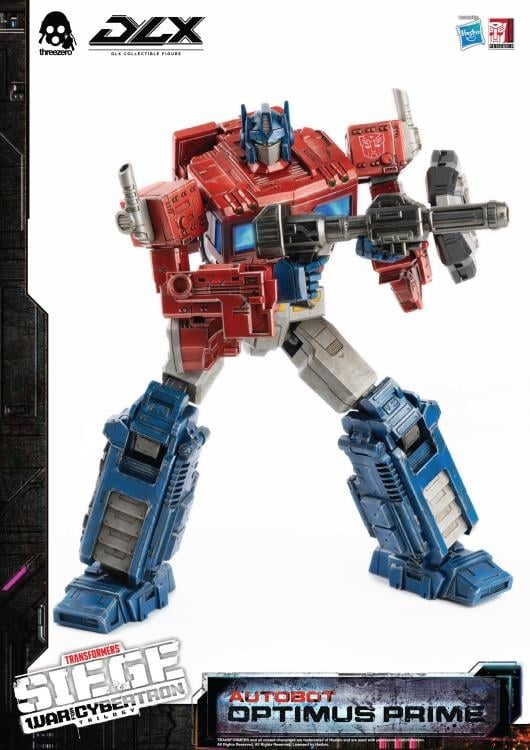 Transformers: War for Cybertron Trilogy DLX Scale Collectible Series Autobot Optimus Prime Action Figure (Reissue) - Action figure -  ThreeZero