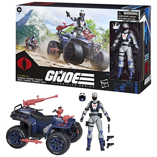 G.I. Joe Classified Series #119 Cobra Ferret Scout and Cobra Ferret ATV - Collectables > Action Figures > toys -  Hasbro