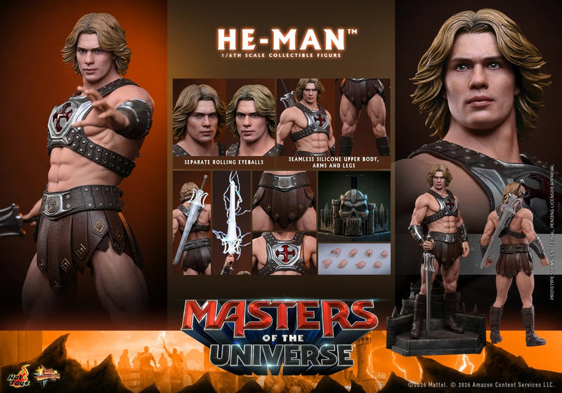 Masters of the Universe (2026) - He-Man 1/6th Scale Collectible Figure - MMS888 (Preorder Q4 2027) - Collectables > Action Figures > toys -  Hot Toys