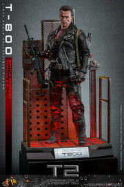 Terminator 2: Judgement Day - T-800 (Battle Damaged Version 2.0) 1/6th Scale Collectible - DX46 - Collectables > Action Figures > toys -  Hot Toys