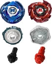Beyblade X NFL CX Top Pack, 32 AFC & NFC Teams