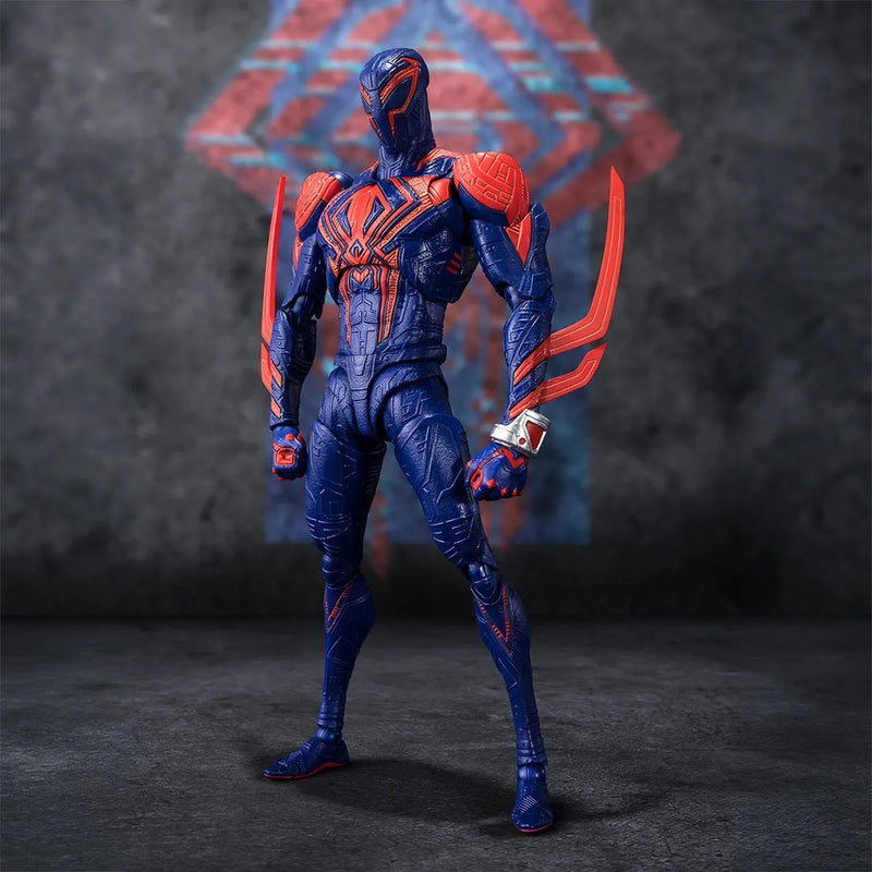 Spider-Man: Across the Spider-Verse - S.H.Figuarts - Spider-Man 2099 (928 Warden of the Multiverse) (Preorder Jun 2027) - Collectables > Action Figures > toys -  Bandai