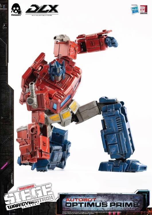 Transformers: War for Cybertron Trilogy DLX Scale Collectible Series Autobot Optimus Prime Action Figure (Reissue) - Action figure -  ThreeZero