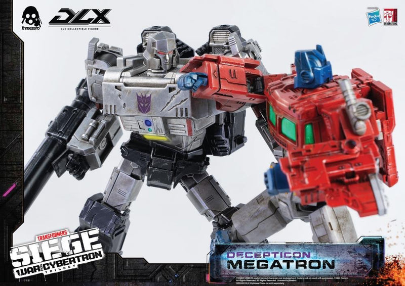 Transformers: War for Cybertron Trilogy DLX Scale Collectible Series Decepticon Megatron Action Figure (Reissue) - Action figure -  ThreeZero