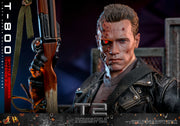Terminator 2: Judgement Day - T-800 (Battle Damaged Version 2.0) 1/6th Scale Collectible - DX46 - Collectables > Action Figures > toys -  Hot Toys