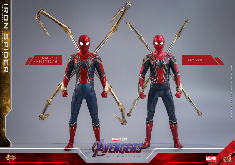 Avengers: Endgame - Iron Spider 1/6th Scale Collectible Figure - MMS761 - Collectables > Action Figures > toys -  Hot Toys