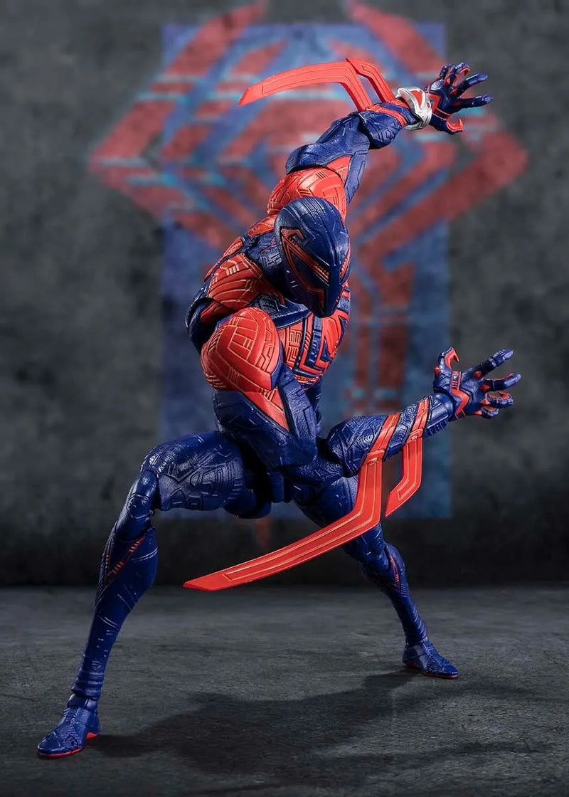 Spider-Man: Across the Spider-Verse - S.H.Figuarts - Spider-Man 2099 (928 Warden of the Multiverse) (Preorder Jun 2027) - Collectables > Action Figures > toys -  Bandai