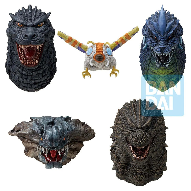 Godzilla - Ichibansho Zakka - Monster Head Magnet (Zero's Heartbeat) Box of 6 Random Magnets (Preorder Q1 2027) - Collectables > Action Figures > toys -  Bandai