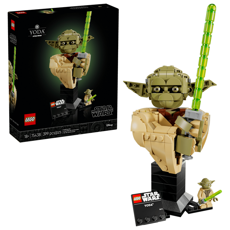 LEGO - Yoda Bust 75438 - Collectables > Action Figures > toys -  Lego