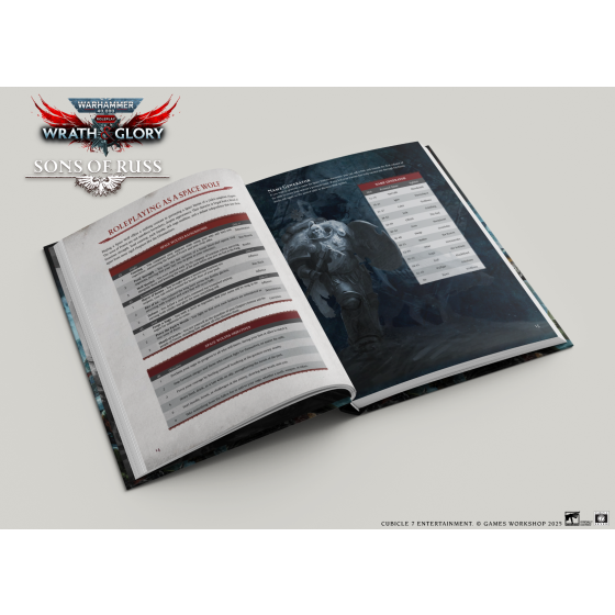Warhammer 40,000: Wrath & Glory - Sons of Russ: Collector's Edition - Board Games -  Cubicle 7