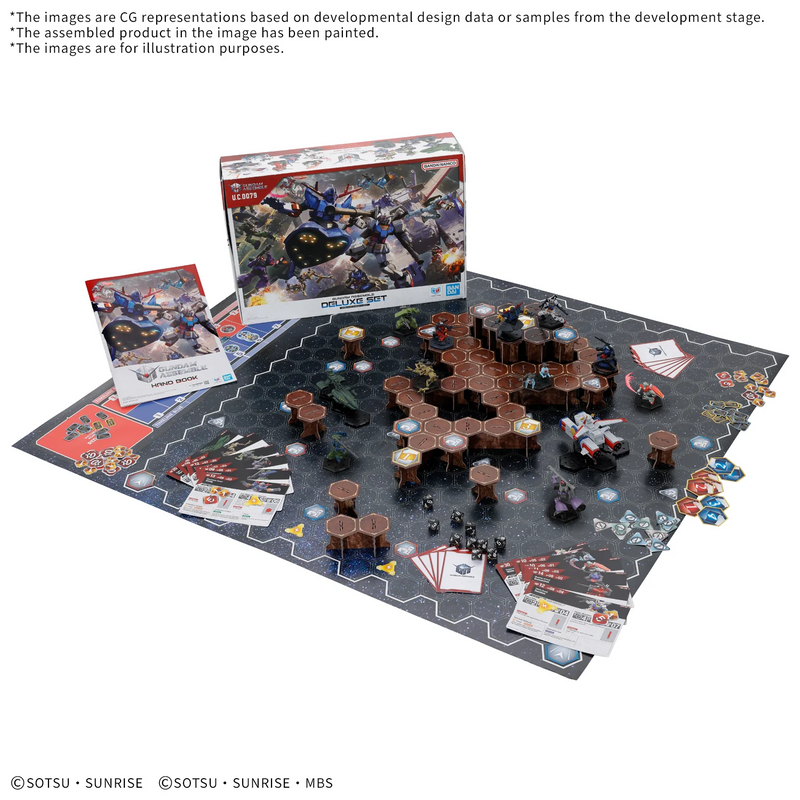 Gundam Assemble - Deluxe Set 01 (DX01)(preorder Q4 2026) - Miniature -  Bandai