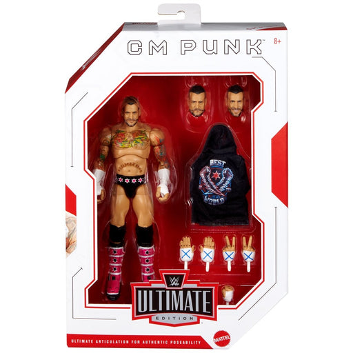 WWE Ultimate Edition 27 CM Punk - Collectables > Action Figures > toys -  Mattel