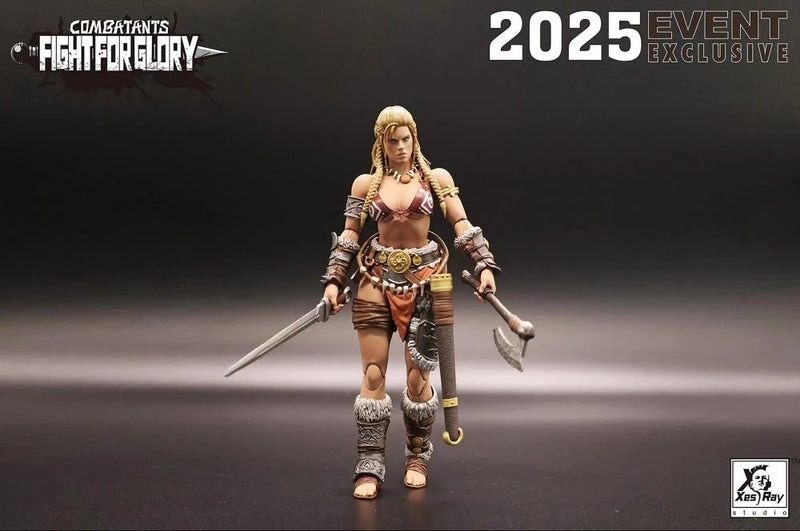 Combatants Fight For Glory - Gold Hildr ( - 2025 Event Exclusive - 1/12 Scale Action Figure (preorder Q1 2026) - Accessories / Supplies For toys -  XesRay Studios