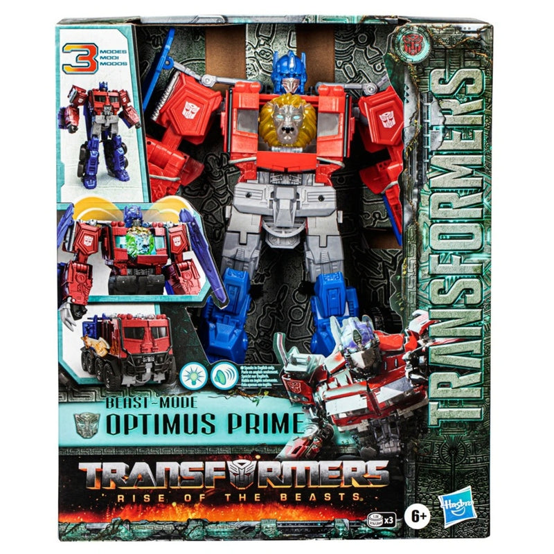 Hasbro - Transformers: Rise of the Beasts -  Beast-Mode Optimus Prime - Action & Toy Figures -  Hasbro