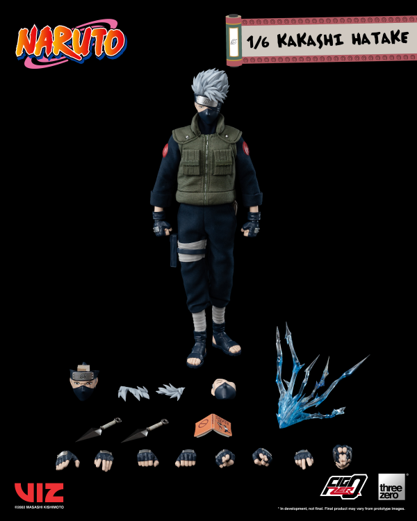 Three Zero NARUTO - FigZero 1/6 Kakashi Hatake (preorder) - Collectables > Action Figures > toys -  ThreeZero