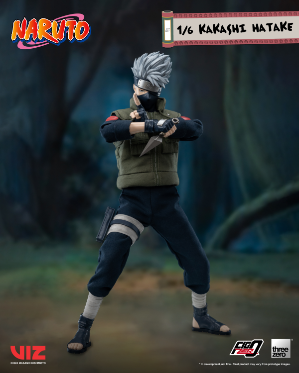 Three Zero NARUTO - FigZero 1/6 Kakashi Hatake (preorder) - Collectables > Action Figures > toys -  ThreeZero