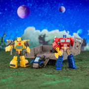 Transformers Legacy Evolution Core Class Optimus Prime & Bumblebee - Exclusive (preorder Q4) - Collectables > Action Figures > toys -  Hasbro