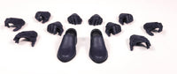 Mythic Legions - Black Leather Hand/Foot Pack - Illythia Wave -  -  Four Horsemen