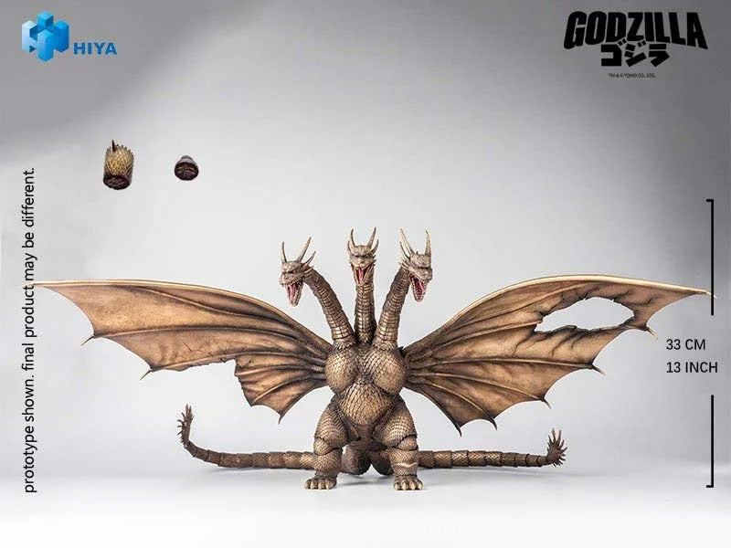 Godzilla vs. King Ghidorah (1991) - King Ghidorah (Battle-Damaged Ver.) Action Figure (preorder Q3 2026) - Collectables > Action Figures > toys -  HIYA TOYS