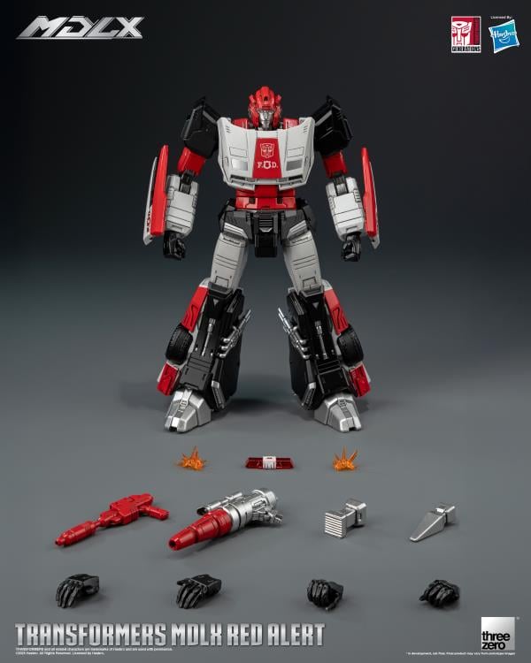 Transformers MDLX Articulated Figure Series Red Alert (preorder Dec 2025) - Collectables > Action Figures > toys -  ThreeZero