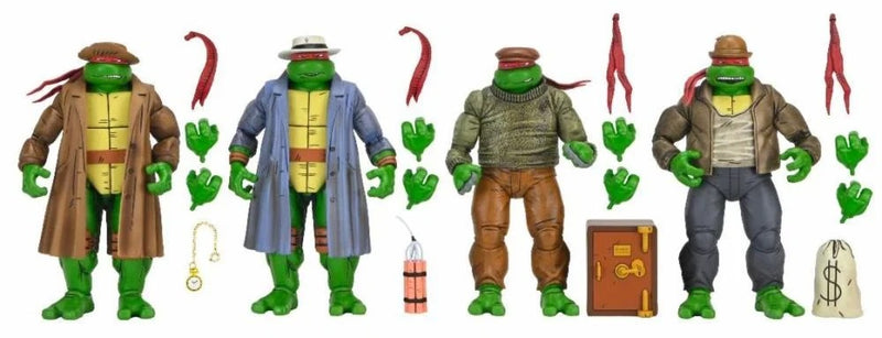 Teenage Mutant Ninja Turtles Gangster Turtles (Mirage Comics) Action Figure 4-Pack - Action & Toy Figures -  Neca
