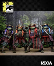 Teenage Mutant Ninja Turtles 3 - Action Figures - Samurai Turtles 4 Pack - Action & Toy Figures -  Neca
