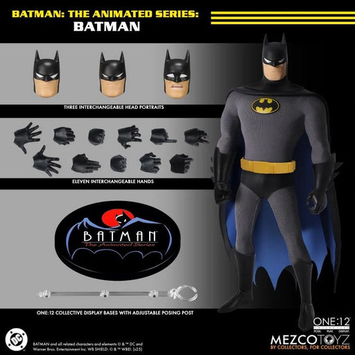 Batman: The Animated Series One:12 Collective Batman Action Figure (Preorder) - Collectables > Action Figures > toys -  MEZCO TOYS