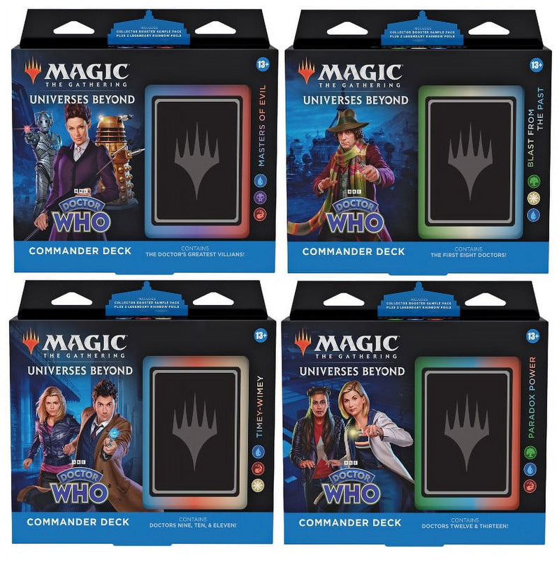 Universes Beyond: Doctor Who Commander - Commander Deck - Card Games > Collectables > TCG > CCG -  wizards of the coast