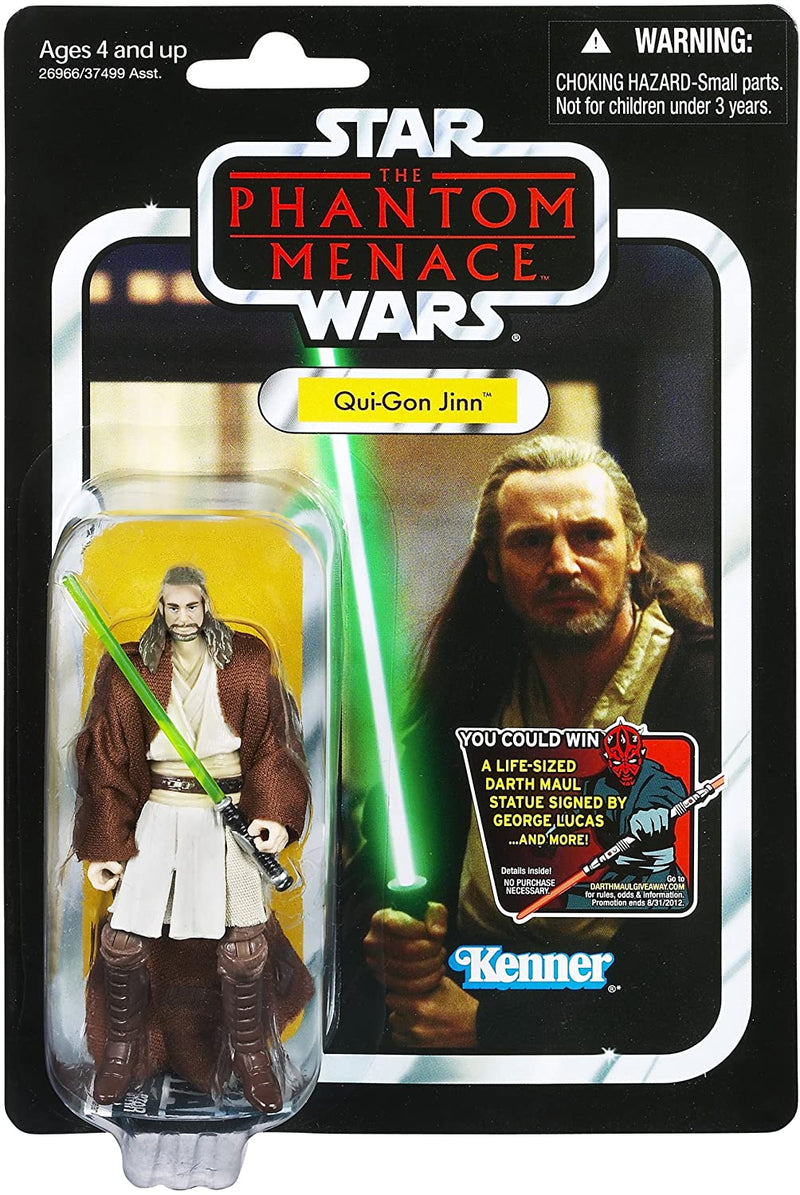 Star Wars The Vintage Collection Qui-Gon Jinn VC75 - Action & Toy Figures -  Hasbro