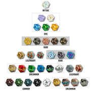 Dungeons & Dragons - Fizban's Fortune Mystery D20 -  -  sirius dice