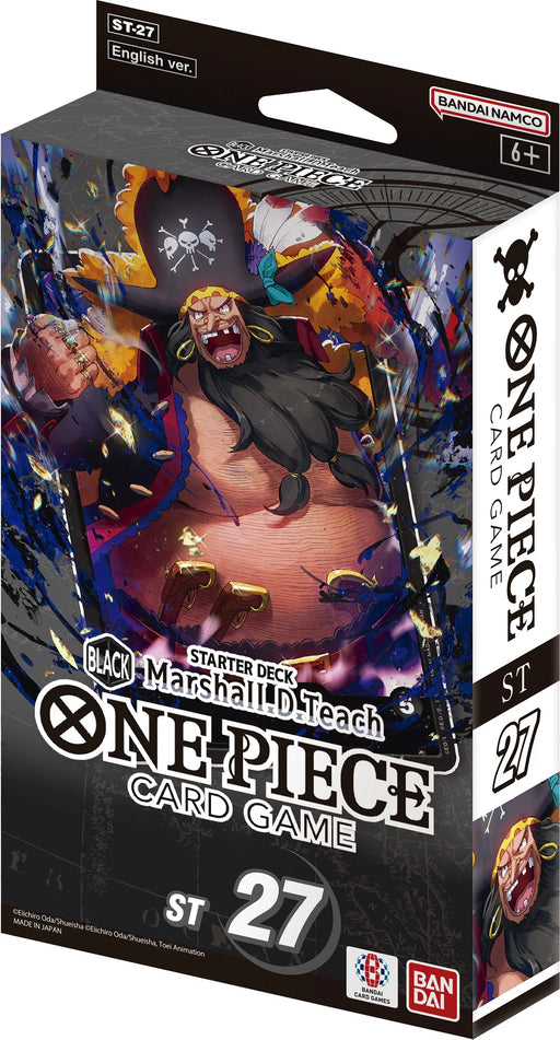 One Piece TCG - Starter Deck Marshall D. Teach - ST-27 - Card Games > Collectables > TCG > CCG -  Bandai