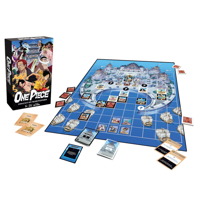 ONE PIECE ASSAULT ON MARINEFORD BOARD GAM - Board Games -  Japanime Games