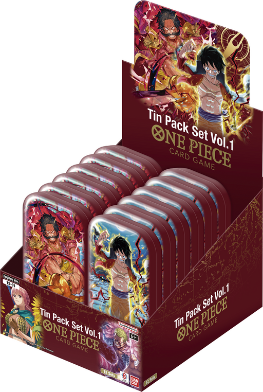 One Piece TCG - Tin Pack Set Vol. 1 - Card Games > Collectables > TCG > CCG -  Bandai
