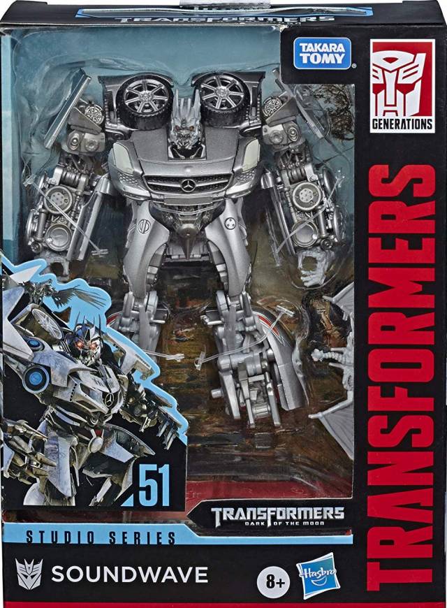 Transformers Studio Series 51 Deluxe Soundwave - Collectables > Action Figures > toys -  Hasbro