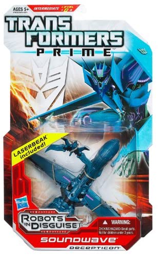 Transformers Prime Robots in Disguise Series Deluxe Class Soundwave - Collectables > Action Figures > toys -  Hasbro